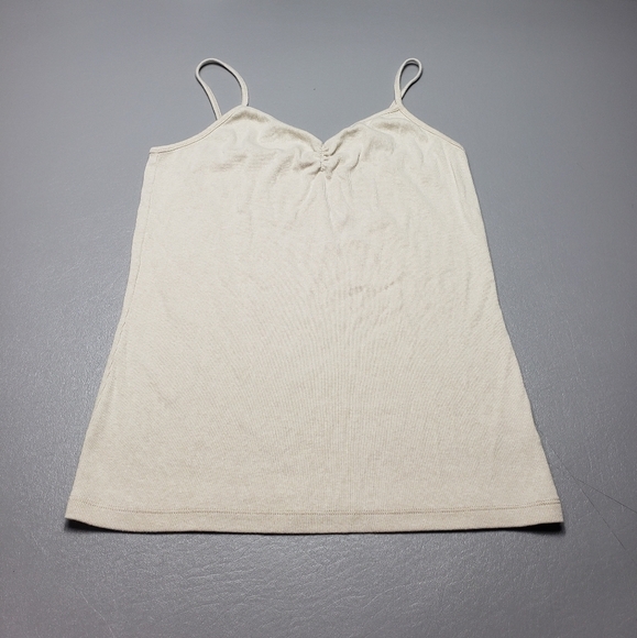 3/$15 no boundaries light cream tank top women's size XL 15-17 - Picture 1 of 8